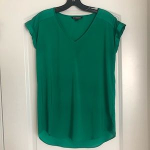 Express short sleeve blouse